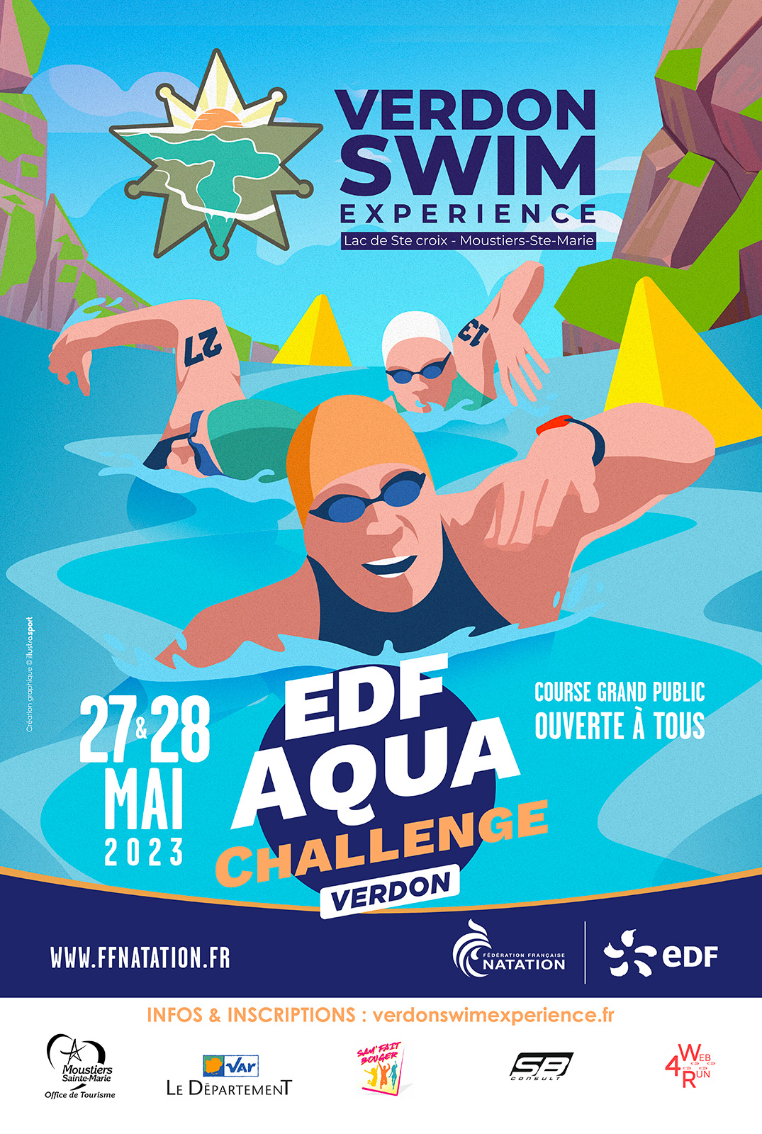 Affiche VERDON Swim experience 2023-1600