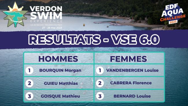 podium verdon swim experience 6 km sans palme moustiers sainte marie